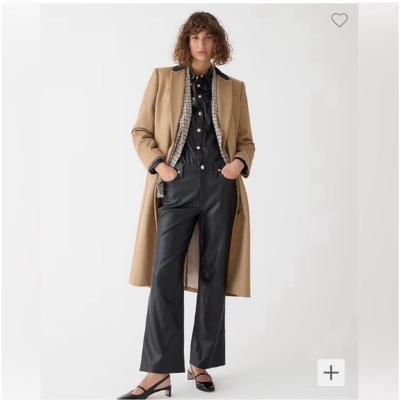 J. Crew Faux Leather Wide-Leg Pant - Picture 11 of 11